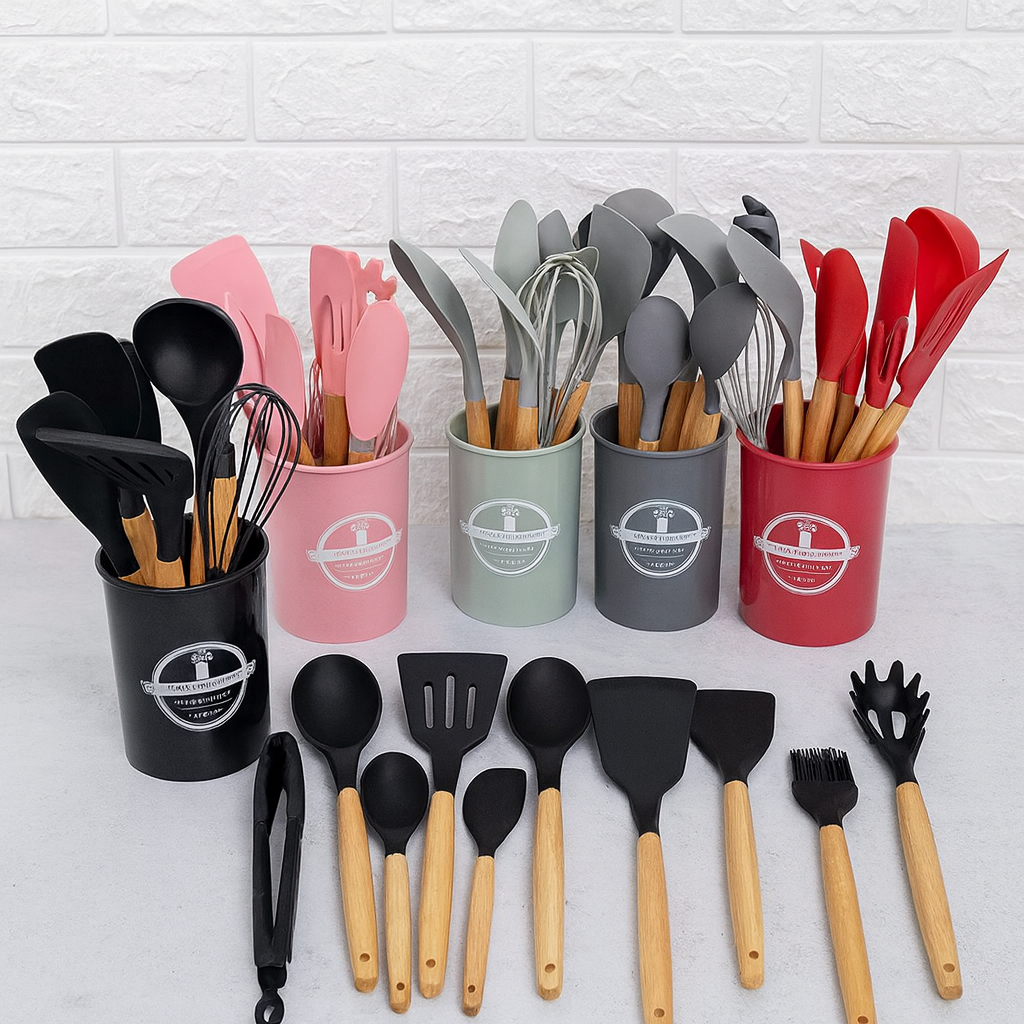 SET DE UTENSILIOS DE COMIDA 🍳