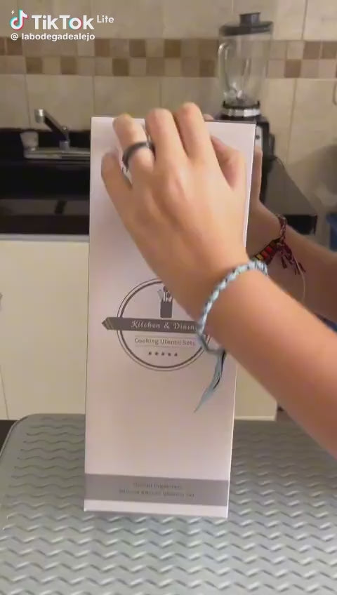 SET DE UTENSILIOS DE COMIDA 🍳