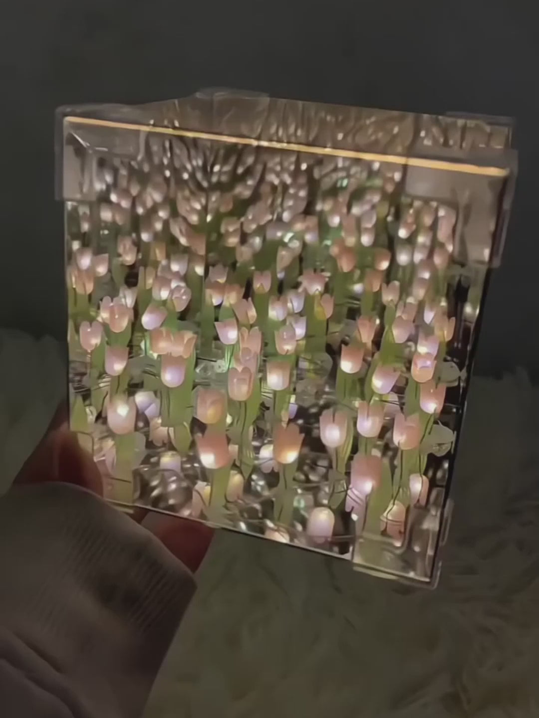 LAMPARA DE TULIPANES