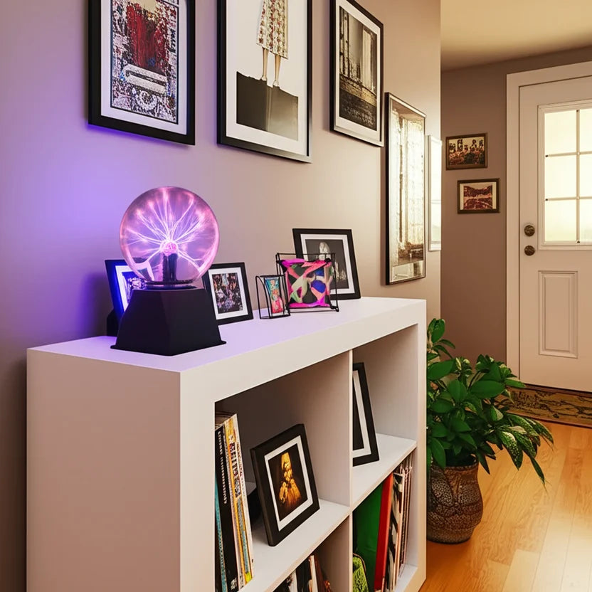 LÁMPARA DE PLASMA INTERACTIVA